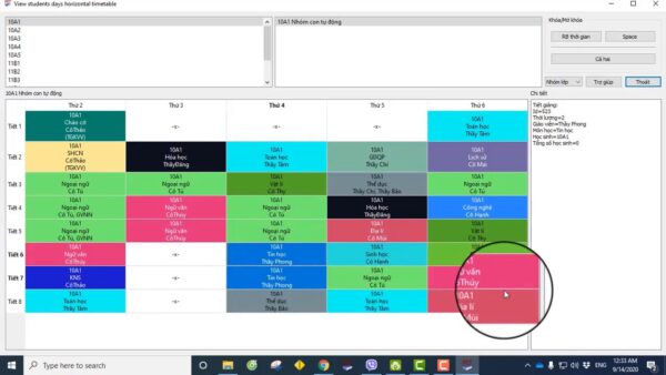 Programación de Horarios - Image 2