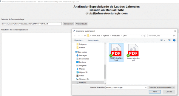 Laudo Laboral